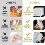 Vegetable Slicer Adjustable Multipurpose - Image 4